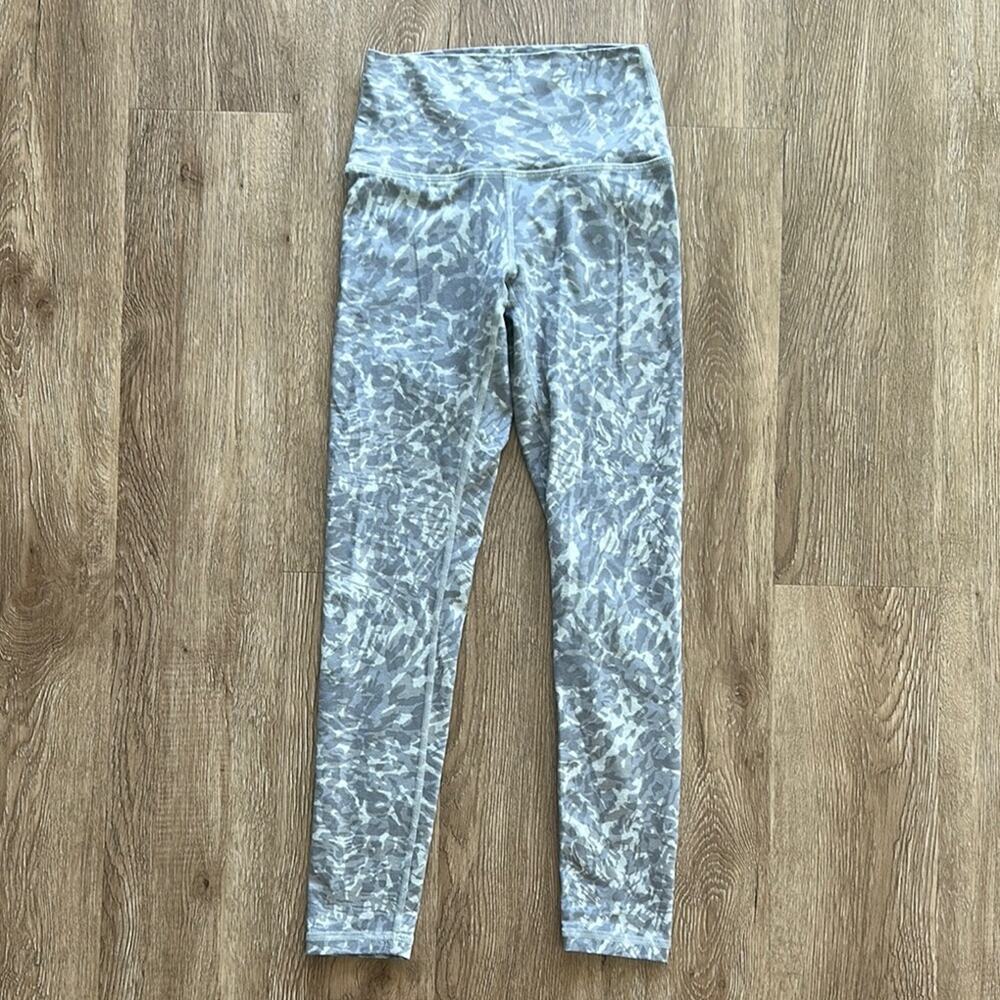 FLEO El Toro High Rise 25" Leggings‎ Sleet Haze Size XS Athletic Workout